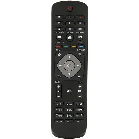 Mando A Distancia - Universal - Compatible Con Philips 50PFL5601 F7 55PFL5602 F7 65PFL5602 F7 - Sin Programación - 2 Pilas AAA - Unidad (1/5)