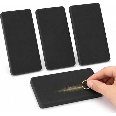 Gold Tester 4 Stones Black Fingerboard Kit for Gold, Silver and (1/5)