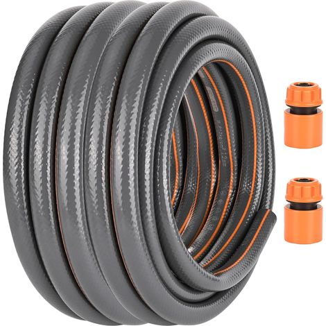 Garden Hose 10m Garden Hose Water Hose 1/2 Inch Flexible 4 Layers Frost Resistant UV Resistant Irrigation Hose Twist Protection (1/5)