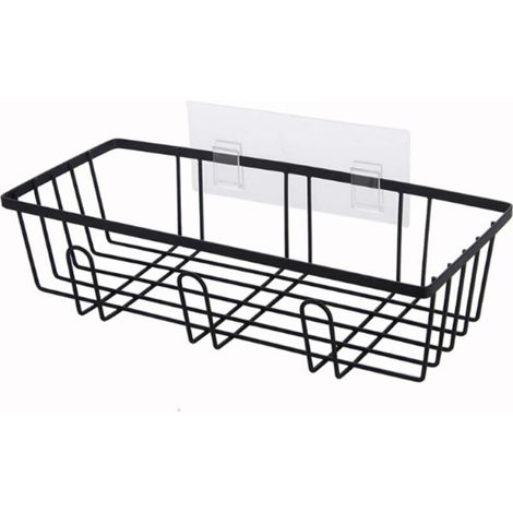 Étagère de douche murale à ventouse puissante pour salle de bain, shampoing et après-shampoing (1/4)