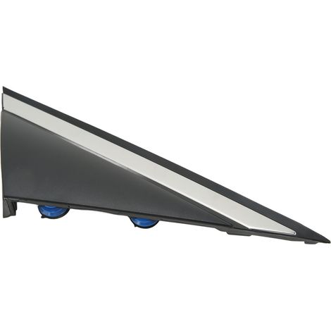 Chrom-Eckleiste für den vorderen rechten Radlauf 86190 C1000, Ersatzteil kompatibel mit Hyundai Sonata 2015-2019, glänzende Seitenschutzleiste, hochwertige Außenzierleiste, direkter Ersatz, Spiegelgla (1/5)