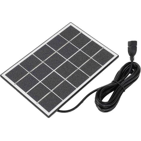 Ce kit de pompe à eau solaire 4W 5V, compatible avec les jardins extérieurs, est facile à assembler et peut être utilisé pour créer une pompe à eau pour fontaine solaire. (1/5)