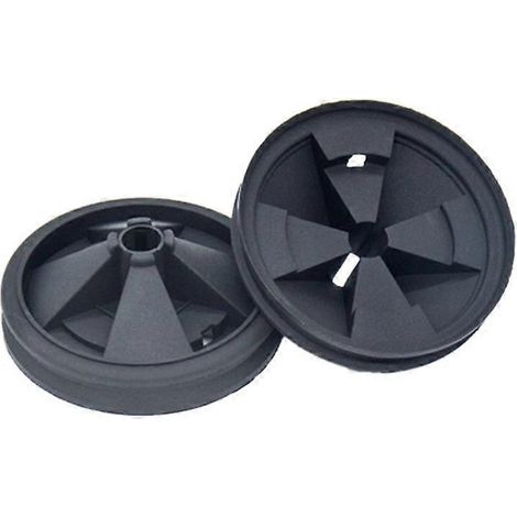 Protection anti-éclaboussures pour broyeur d'évier, lot de 2, en caoutchouc EPDM, compatible avec le couvercle de bonde à déflecteur Insinkerator Evolution Series 3 3/8 Qcb-Am (1/5)