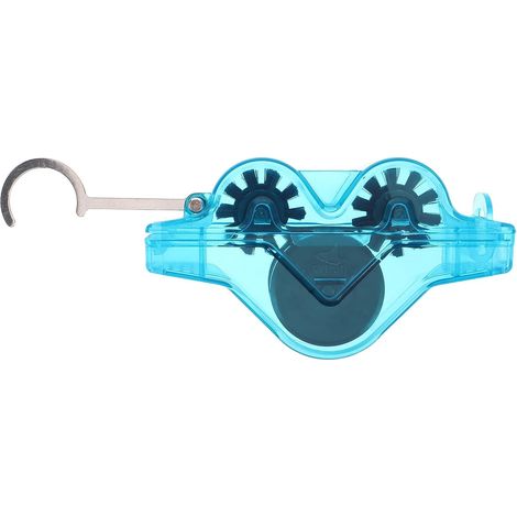 Outil nettoyage chaîne de vélo plastique entretien VTT (1/5)