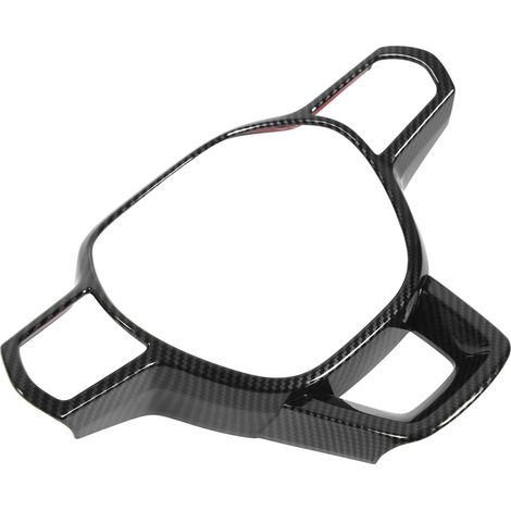 Cache de volant style fibre de carbone en ABS élégant et résistant à l'usure pour Honda Civic 2022 (conduite à gauche). (1/5)