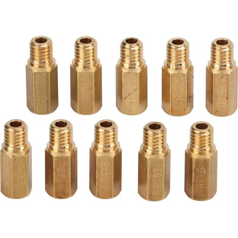 Satz mit 10 Hauptdüsen aus Metall für Keihin FCR MX PWK PWM PE PJ Vergaser, Größen 155-178, Ersatzteile (1/5)