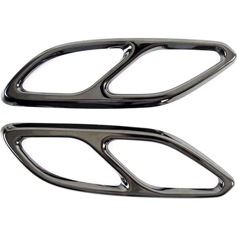 Accessoire extérieur pour embout d'échappement arrière sur les véhicules Mercedes-Benz Classe CLA C118 W118 (modèles 2020-2023) - A