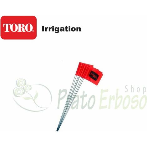 FLAG50 - Bandiera di segnalazione 10x12 cm rossa