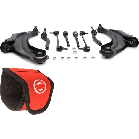ENSEMBLE DE BRAS DE SUSPENSION AVANT RENAULT Megane II 37157/3-KIT-MS (1/4)