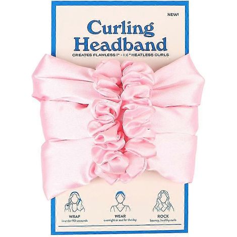 Fer à friser sans chaleur, bandeau, baguette, boucleur portable pour cheveux ondulés (1/3)