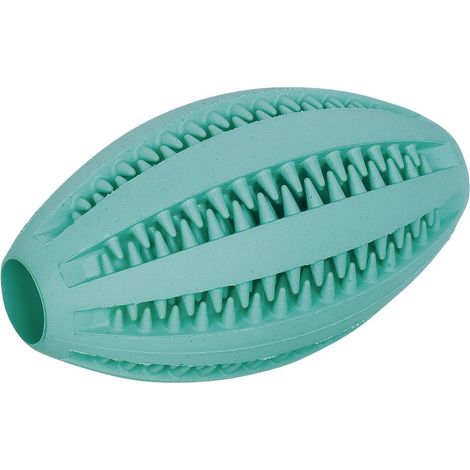 Nobby® Hunde Vollgummi Rugby "DENTAL LINE" 11 x 6 cm