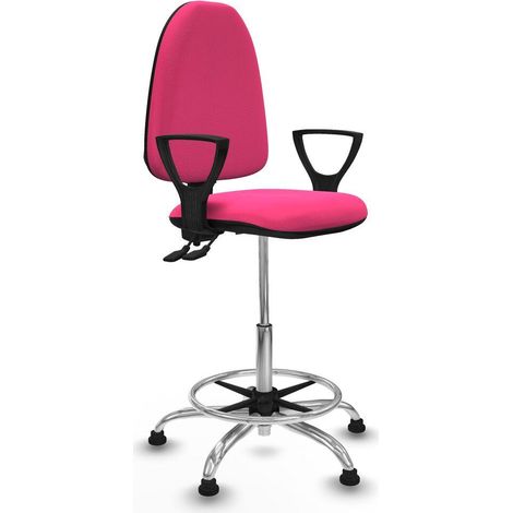 Piqueras y Crespo BFN05RT Silla de Oficina Rosa Confortable