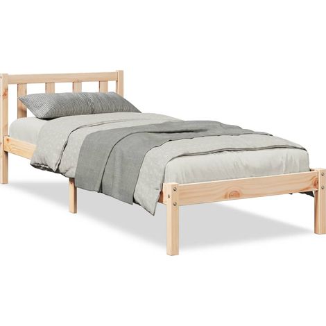 Maison Exclusive - Letto Extra Lungo senza Materasso 100x210 cm in Legno di Pino