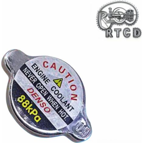 Chrome-plated blue silicone radiator cap, 0.9mm, suitable for various automotive applications. (1/5)