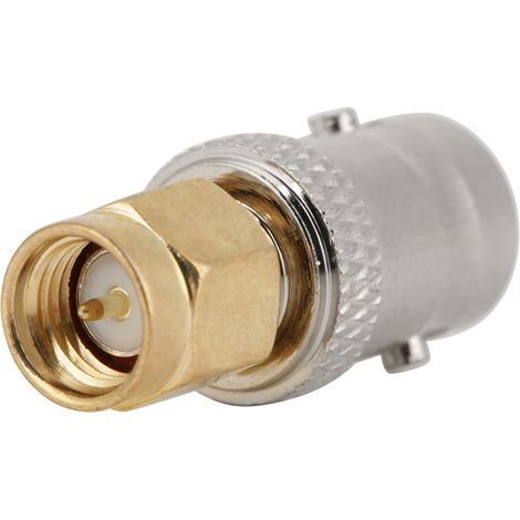 2-teiliger HF-Stecker BNC-Buchse auf SMA-Stecker Koaxial-Testadapter (1/5)