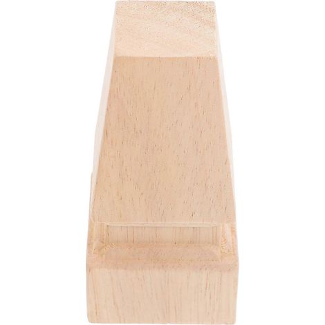 Pieds de lit en bois massif (lot de deux), style européen, pièces de rechange (1/5)