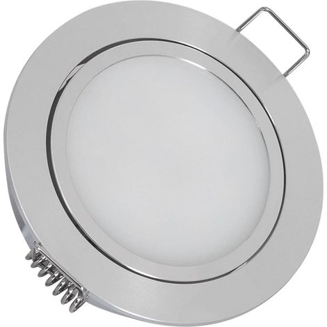 LED Downlight Einbaustrahler 3W 12V DC Möbel Ausschnitt Ø 67 mm Adressierbar 4000K Neutralweiß (1/4)