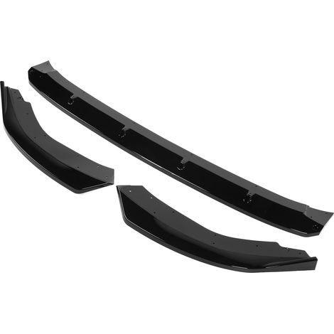 K·SEEK DESIGN 3-teiliger Frontspoiler, Unterlippe, Splitter, glänzend schwarz, für VW Golf 8 2021-2024, Tuning-Zubehör (1/5)