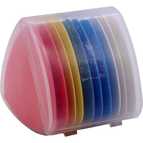 Tiza triangular para modista, tiza para coser y marcadores de tela para patchwork, accesorios de costura (10 piezas)