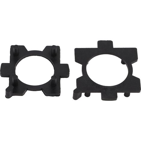 2 Stück LED-Scheinwerferbasishalter, schwache Leistung, professionelles Design, ABS-Material, Scheinwerferhalter für Glühbirnen (1/5)