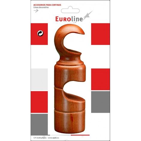 Soporte Doble Barra Cortina EPID 29 mm Capri