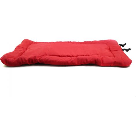 90x60cm (rojo)Cama para perros impermeable y plegable, tapete para perros de tela Oxford duradera y fácil de limpiar, adecuado para sofás, jaulas, etc. Adecuado para uso en exteriores (1/5)