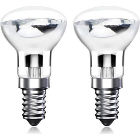 30W R39 E14 Ampoule Lampe Lave Ampoules Réflecteur SES Petite Vis Edison Ampoule Chauffante pour Lampe Lave, Blanc Chaud 2700K (2-Pack) (1/5)