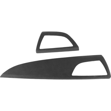 Tableau de bord garniture en daim avec prise 12V pour Série 1 F20 F21 2011-2016 (Gris Foncé) (1/5)