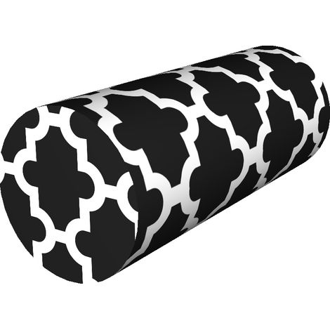 Cuscino riabilitativo a rullo Maroco Night Ø15x40 cm - velluto, memory foam, per supporto di collo e schiena, Bertoni (1/5)