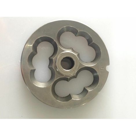 Piastra per tritacarne TC 32 Reber cotiche fori a losanga acciaio 4750A1