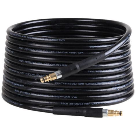 Tuyau de rechange pour Nettoyeur haute pression karcher K2 K3 K4 K5 K6 K7 tuyau de nettoyage haute pression raccord rapide et libération rapide - 6m
