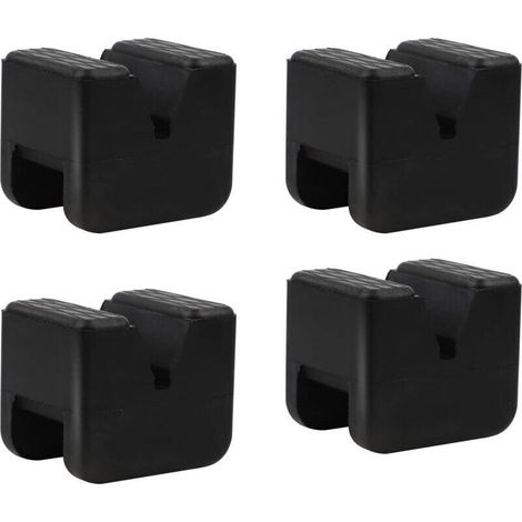 4 Pcs Coussin en Caoutchouc pour Cric de Voiture 60 × 50 × 44mm pour Cric de Chariot Coussin en Caoutchouc Universel pour Voitures/SUV Robuste et Pratique (1/5)