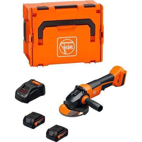 Amoladora Angular FEIN CCG 18-125-10 PD AS (2 x 5,0 Ah + GAL1880CV + L-Boxx 238) (1/5)