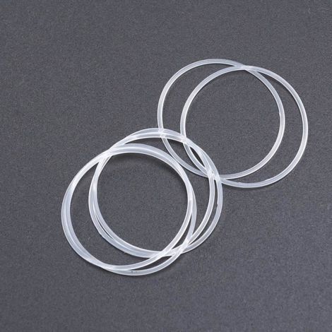 5 Pcs / Pack Clair Étanche Haute Qualité Transparent Durable En Caoutchouc De Silicium D'étanchéité Anneau COFFRET CONSOMMABLE (1/4)