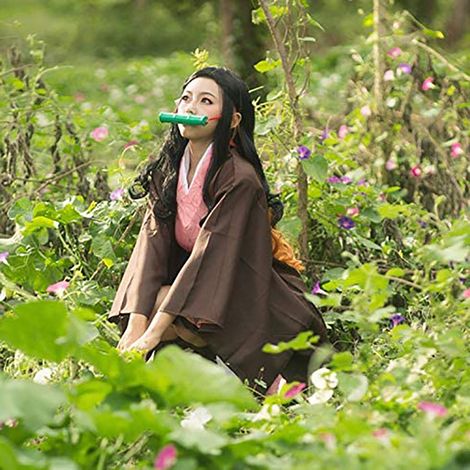 Accessoires d'Halloween : bâton de bambou, élément carré, accessoires de cosplay de BD pour les fêtes (1/5)