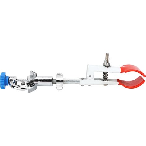Condenseur de laboratoire réglable pour flacons et tubes à essai, pince à direction variable (1/5)