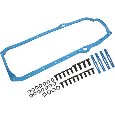 Joint de carter d'huile moteur à âme en acier OS34510T, compatible avec les moteurs Chevy SBC 305, 350 et 327 (1955-1985) (1/5)