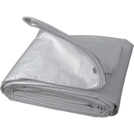 C TELO OCCHIELLATO PE USO ALIM.GRIGIO 5X 6M 200GR