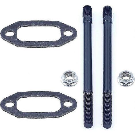 Kit de boulons et écrous de pot d'échappement pour tronçonneuse Husqvarna 61 66 162 266 5016865 01 5032223 02