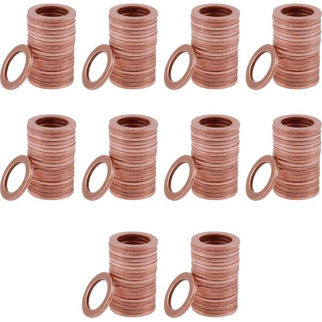 rondelles en cuivre de 12 mm x 18 mm x 1 5 mm (1/5)