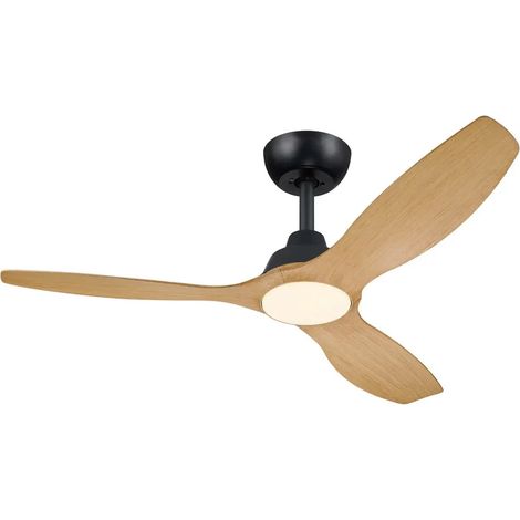 [GEBRAUCHT] B-Ware Philips Ventilator Deckenventilator Led Lüfter Olas Holz Schwarz Fernbedienung