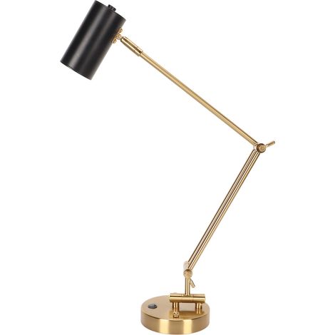 Applique murale avec bras articulé, fiche prise, moderne, lumière chaude 3000K, commande par bouton, ampoule LED E27 incluse, 85-265V (1/5)