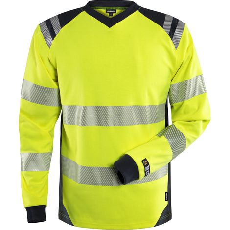 Fristads 131147-171-XL Flamestat High Vis T-Shirt, la Kl. 3 7359 TFL Ultimate V- (1/2)