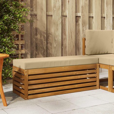 vidaXL Banc de Jardin Bois d'Acacia Massif Naturel