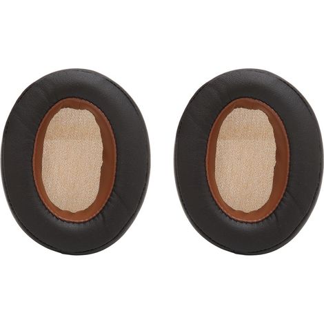 almohadillas para auriculares, de piel sintética y espuma, de repuesto flexible, para Sennheiser Momentum 2.0. (1/5)