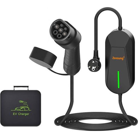Pistola di ricarica domestica intelligente e sicura da 16 A, 3,5 kW, efficiente ricarica energetica, compatibile con più modelli