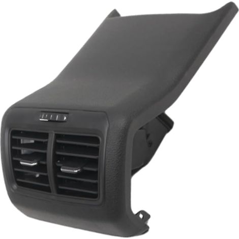 Garniture de sortie d'air arrière, accoudoir de console centrale compatible avec Golf 7 7.5 MK7 GTI GTE R-Line 2013-2020, noir (1/5)