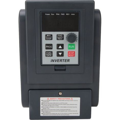 Single-phase input, three-phase output, frequency converter, 2.2kW motor converter