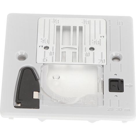 Plaque à aiguille pour machine à coudre multifonctionnelle domestique, accessoires de rechange pour plaque à aiguille ABS (1/5)