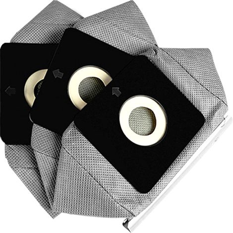 3 pièces de sacs à poussière en tissu compatibles avec les aspirateurs domestiques ZW1200-201 (1/4)